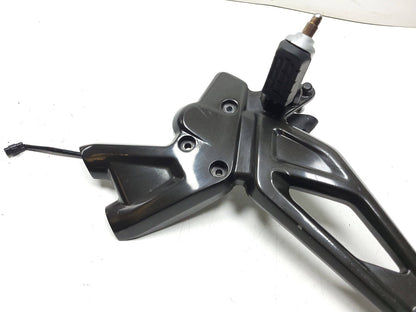 2021 - 2024 BMW G310r Right Foot Peg & Mount Plate OEM 2.7k Miles