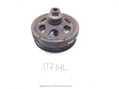 2007 Mercedes Ml500 Crankshaft Harmonic Balancer Pulley W/ Bolt OEM M113