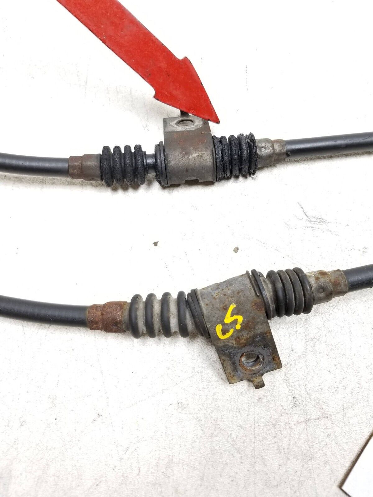 2007-2012 Dodge Caliber Sxt Parking Brake Cable Pair OEM