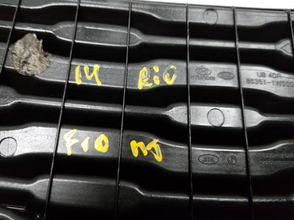2014 Kia Rio Front Bumper Grille OEM