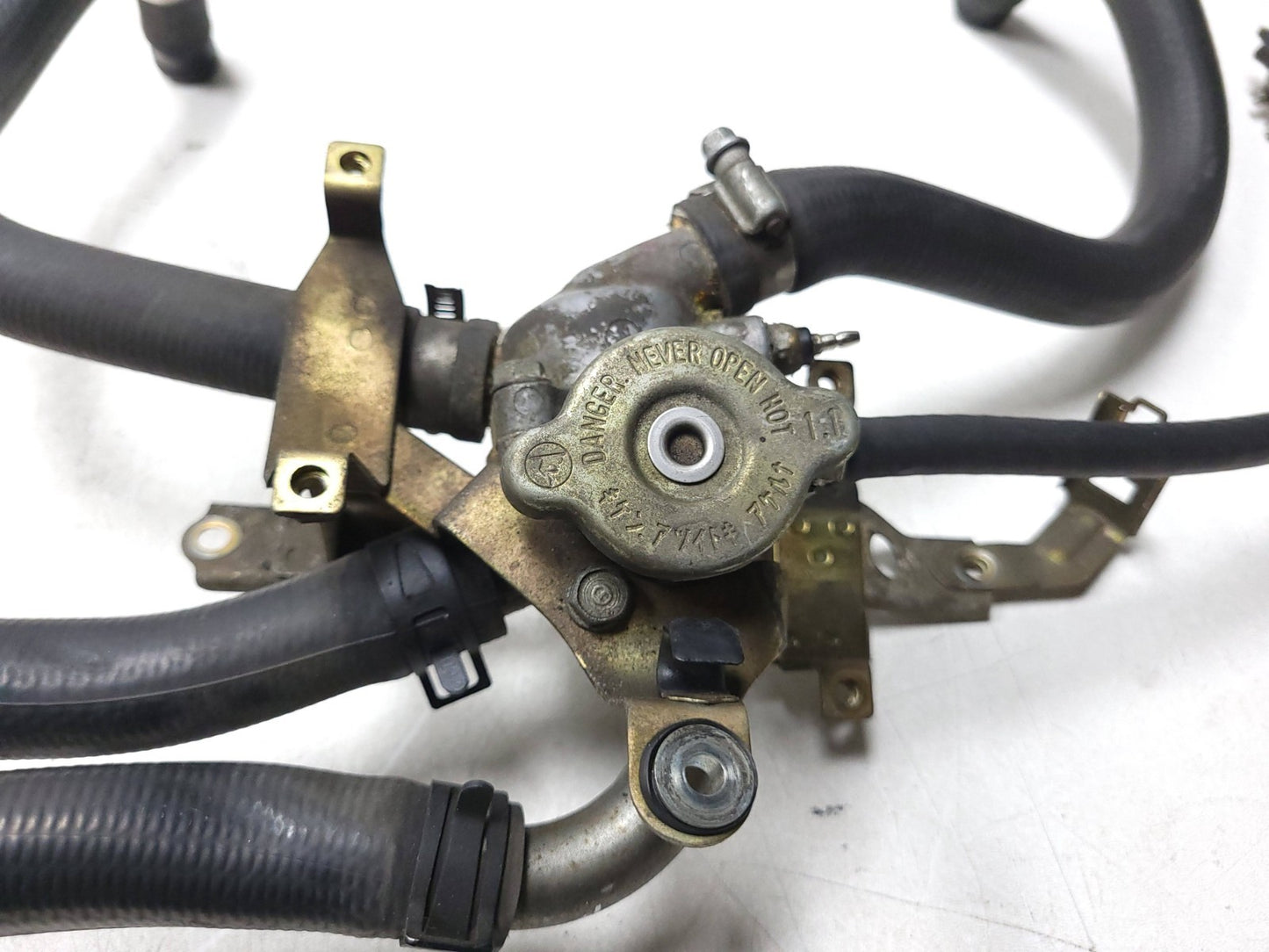 1987 1988 Honda Cbr1000f Thermostat & Hosing  OEM