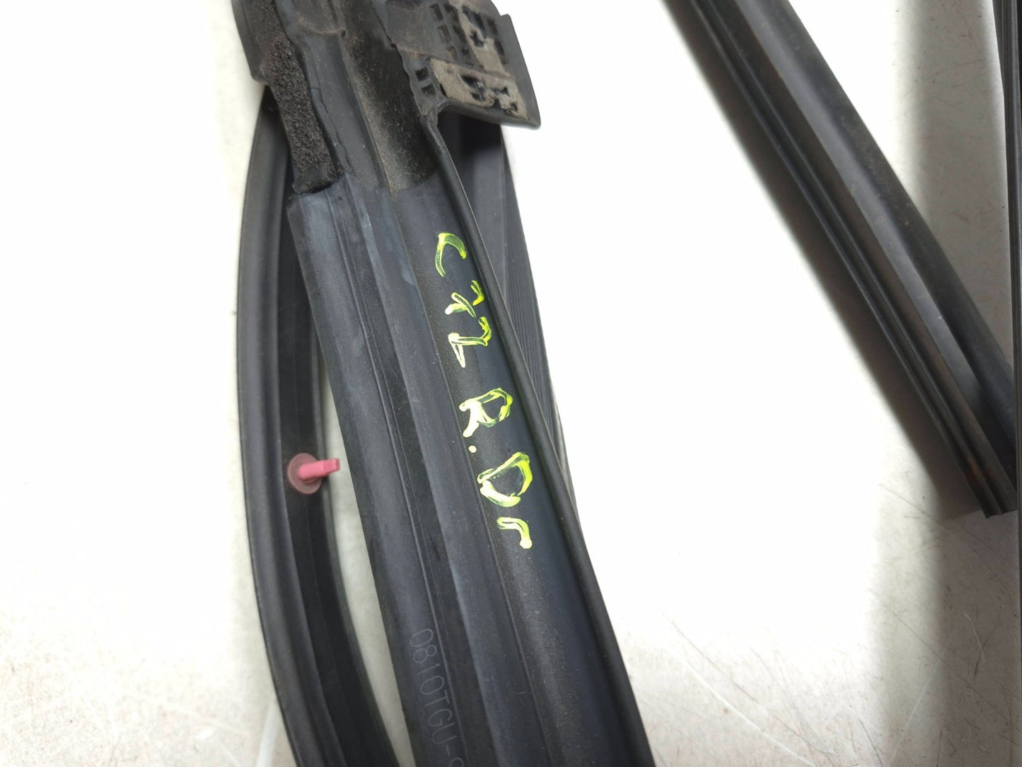 2009 Lexus IS250 Rear Door Weatherstrip Seal Driver Side Left 3pcs OEM