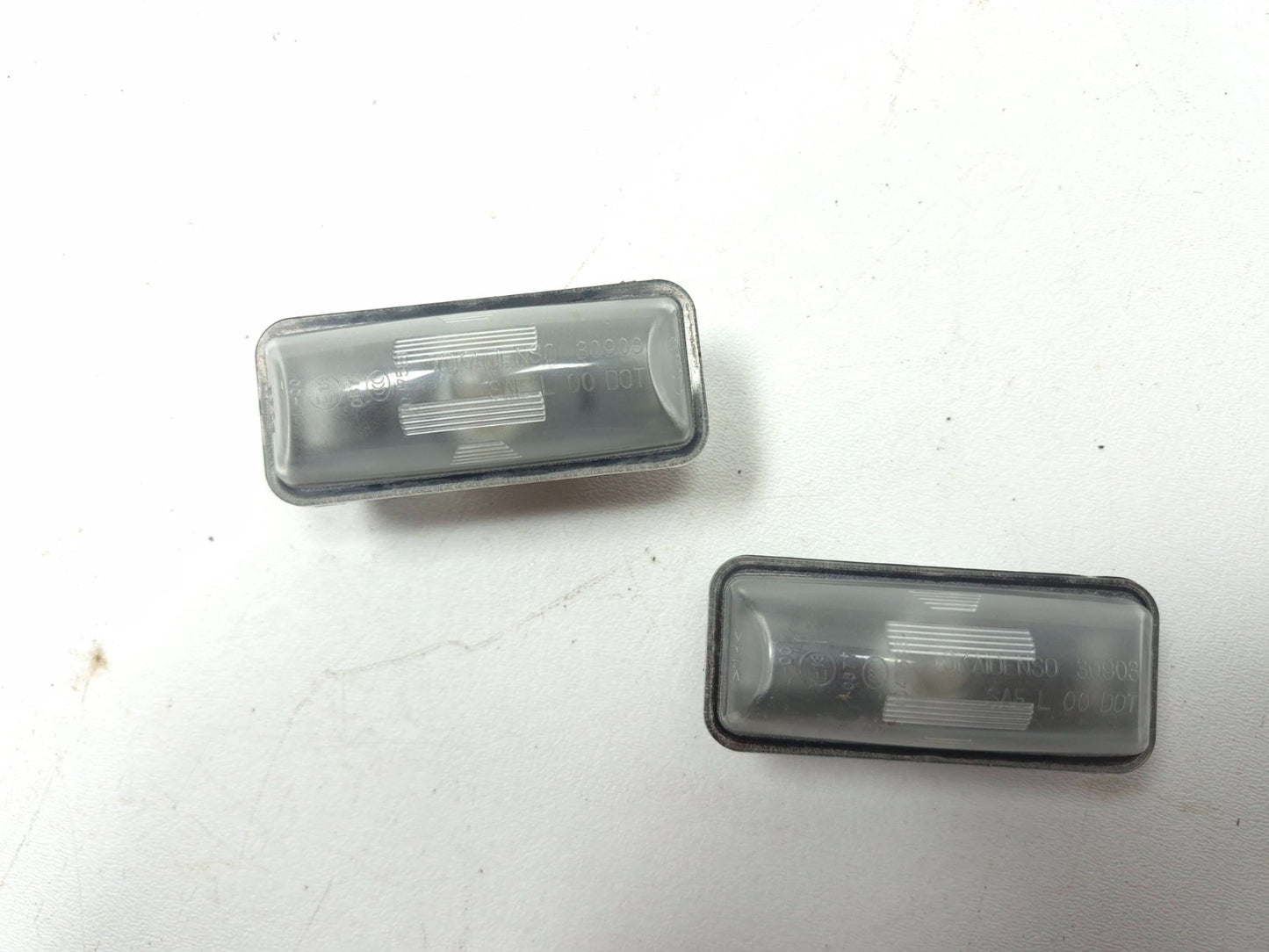 2022 Subaru Crosstrek License Plate Light Lamp Pair OEM