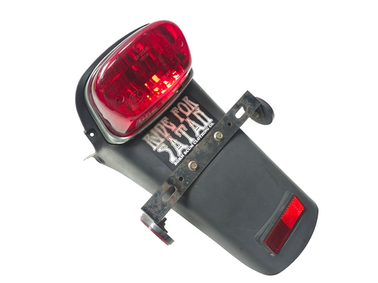 2007 Cf Moto V5 Qlink Legacy 250 Tail Brake Lamp W/ Rear Fender Splash Guard OEM