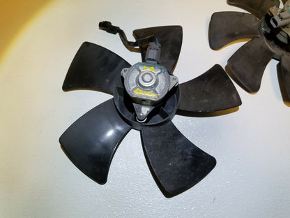 10-17 Lancer Radiator Cooling Fan Motor 2pcs OEM 56k Miles