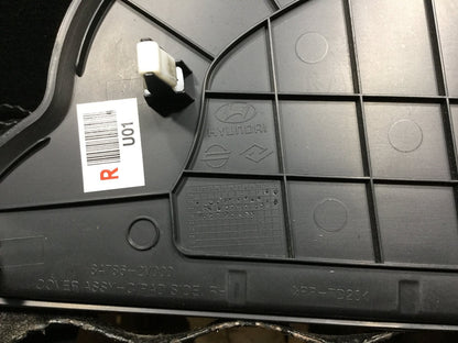 11 12 13 14 15 Hyundai Veloster Passenger Dash End Cap Trim Cover Right Side OEM