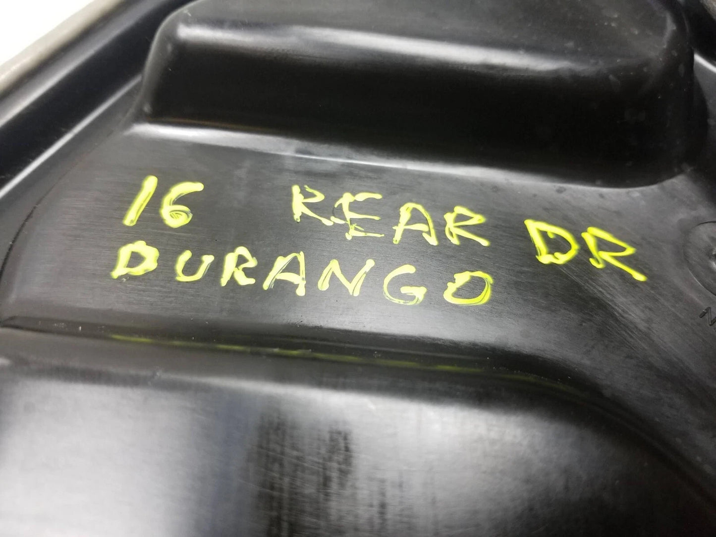 2016 Dodge Durango Rear Door Window Regulator Panel Driver Side Left OEM
