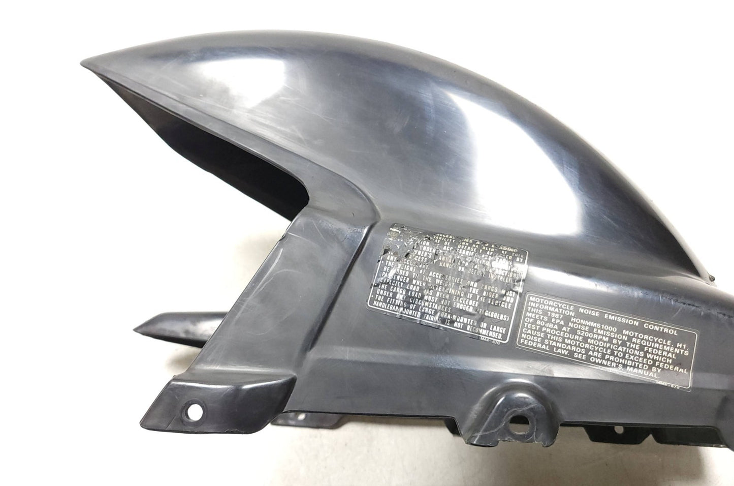 1987 1988 Honda Cbr1000f Rear Fender OEM