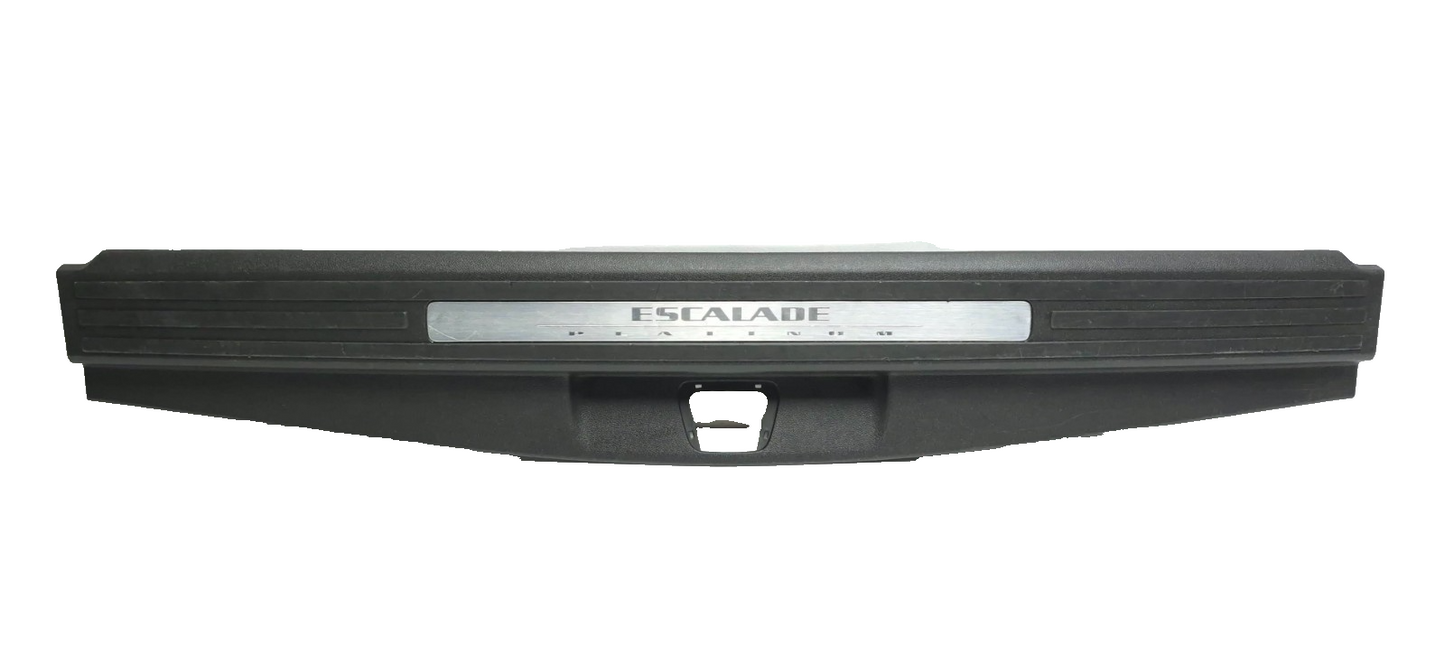 2013 Cadillac Escalade Esv Platinum Rear Trunk Sill Scuff Plate OEM
