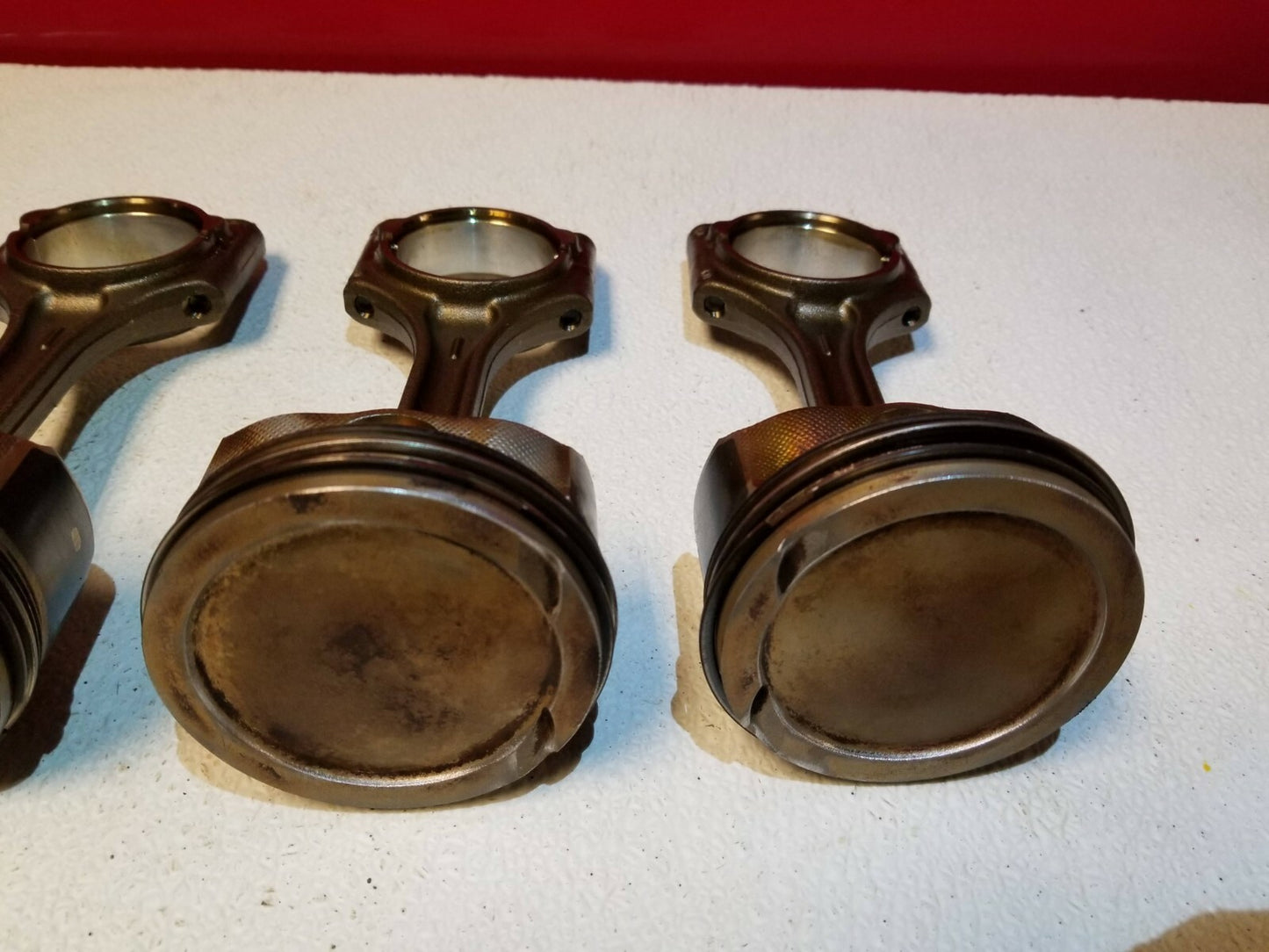 2010 Volvo Xс60 3.2l Piston W/ Connecting Rod 6pcs OEM