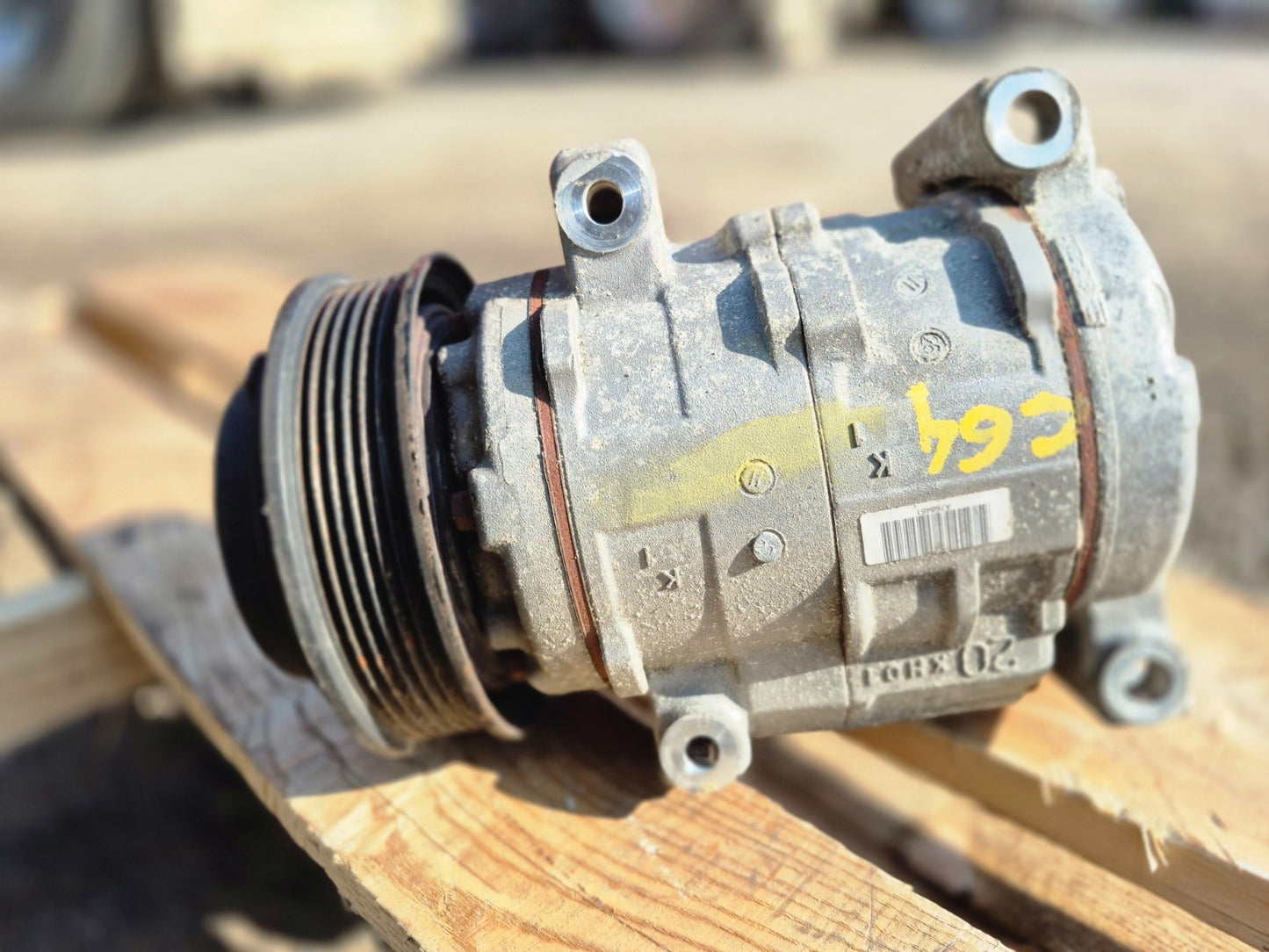 2017 Dodge Journey Ac Compressor 3.6l OEM
