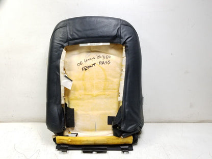 06 07 08 09 Lexus IS250 Is350 Front Passenger Seat Upper Cushion OEM
