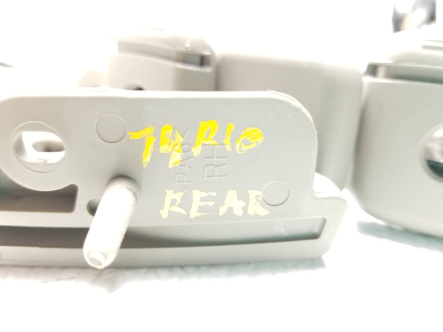 2014 Kia Rio Rear Seat Headrest Guide Sleeve Fold Lock Latch OEM