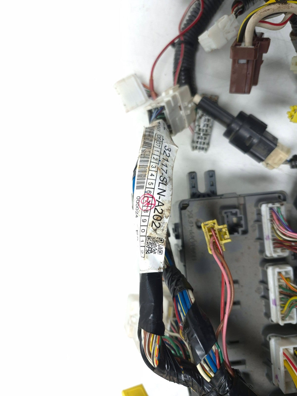 2007 Honda Fit Sport Dash Instrument Panel Wire Harness *manual Transmission*oem