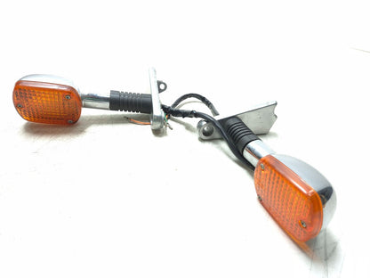 1985 Honda Shadow Vt500c Front Turn Signal Left & Right Pair OEM
