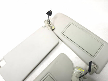 2007 Saab 9-5 Aero Sun Visor W/ Mirror & Light 2pcs OEM