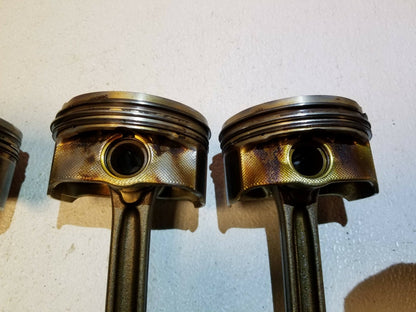 2010 Volvo Xс60 3.2l Piston W/ Connecting Rod 6pcs OEM