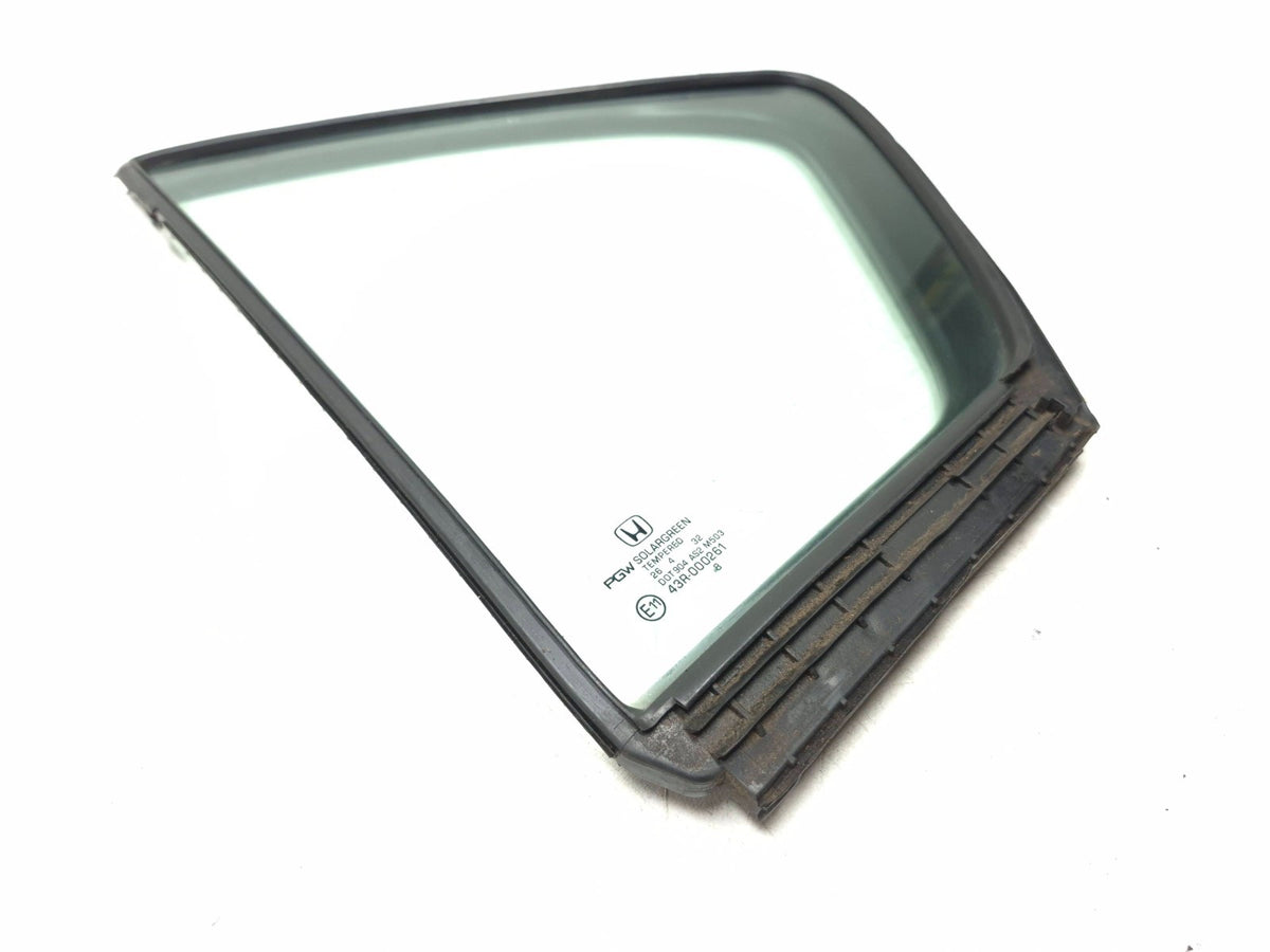 2015 Honda Accord Rear Door Vent Window Glass Driver Side Left OEM