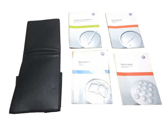 2011 Volkswagen Tiguan Owner's Manual Book & Case OEM