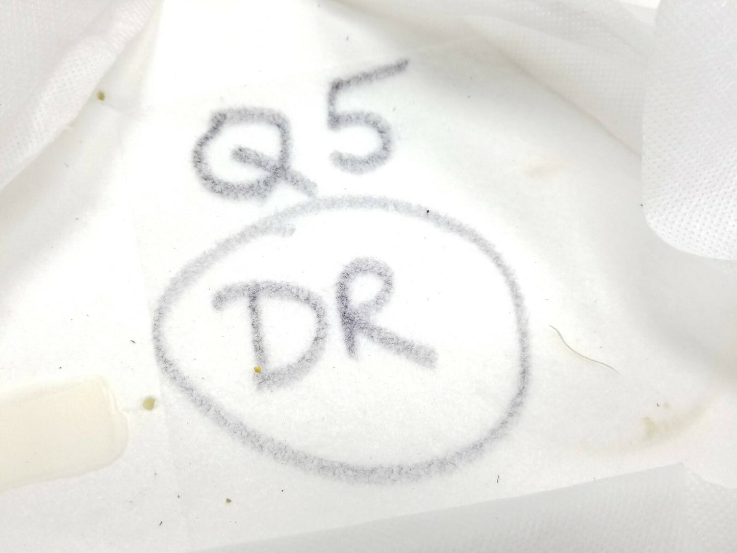 2012 Audi Q5 Front Driver Seat Upper Cushion OEM