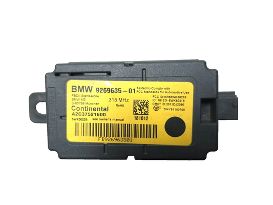 2013 BMW 328i F30 Radio Remote Control Module OEM
