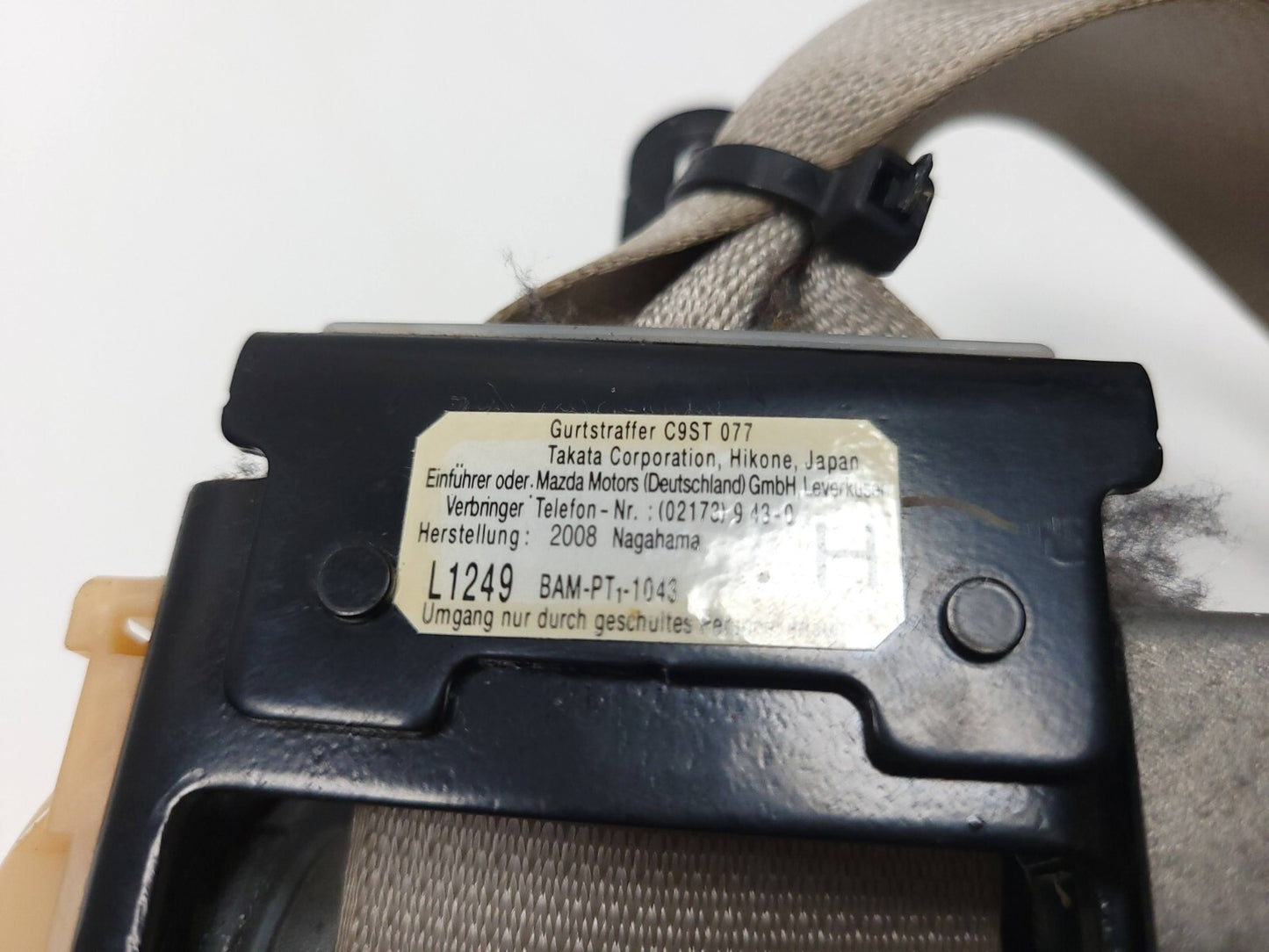 2009 Mazda Cx-7 Front Seat Belt 2pcs OEM