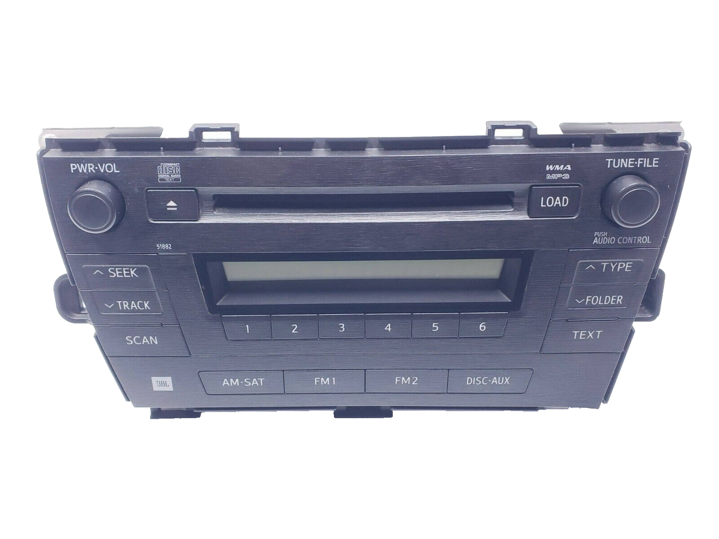 2010 Toyota Prius Cd Player Radio Receiver OEM