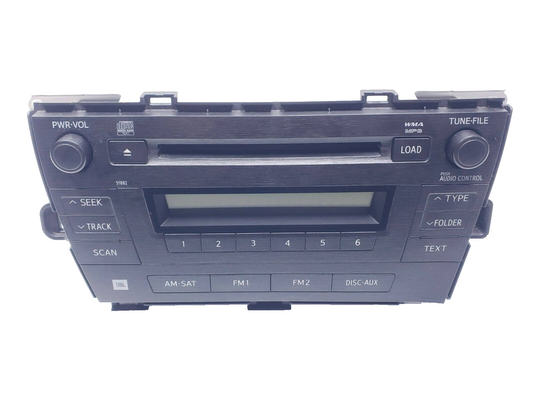 2010 Toyota Prius Cd Player Radio Receiver OEM