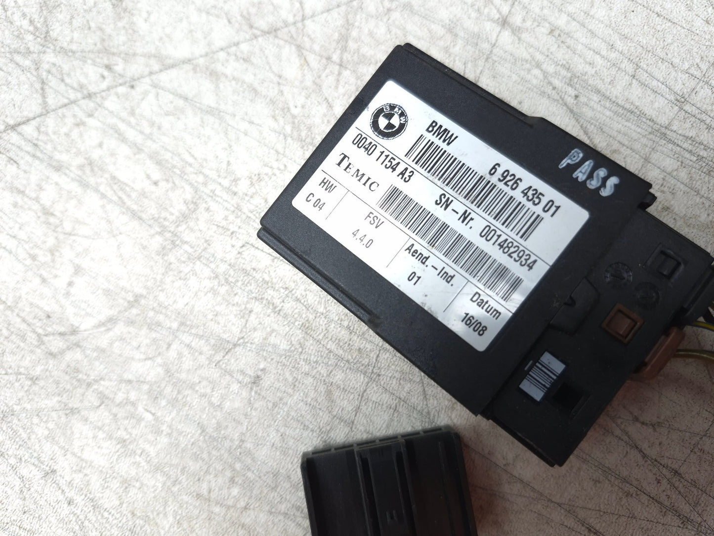 2008 BMW X6 E71 Power Seat Control Module OEM 692643501
