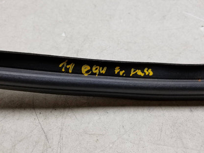 10-17 Chevrolet Equinox Interior Door Glass Seal Sweep Passenger Side 2pcs OEM