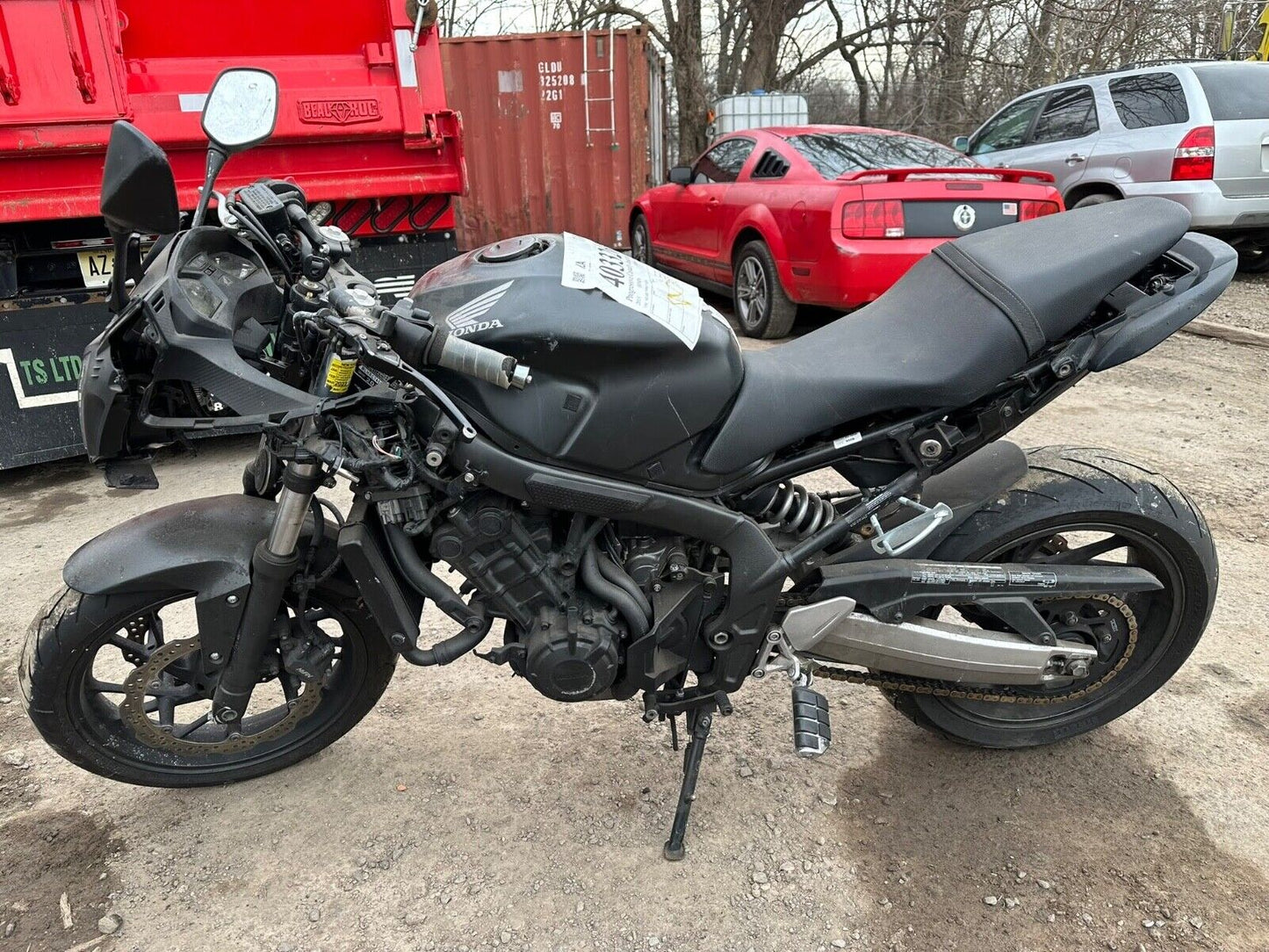 2014 - 2016 Honda Cbr650f Right Side Upper Fairing Cover OEM
