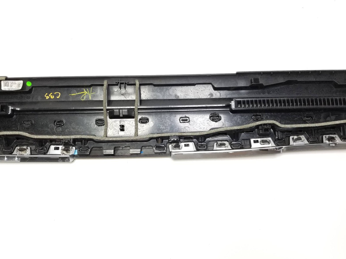 2021 Tesla Model 3 Dash Panel Wood Trim 1619569-00-a OEM