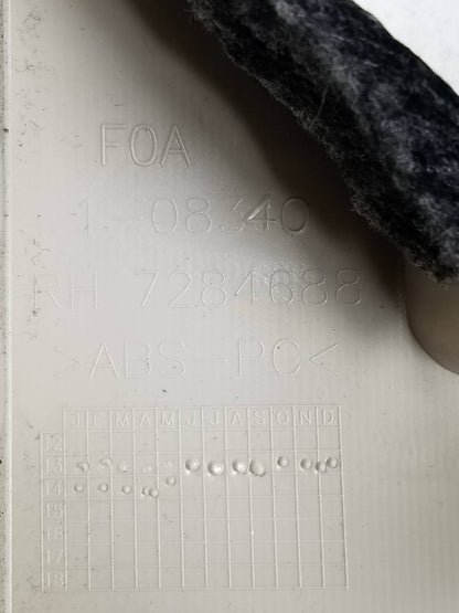 2014 BMW X5 D Pillar Trim Panel Cover OEM