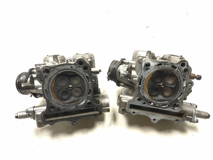 2003 Suzuki Sv650 Engine Cylinder Head Front & Rear Pair OEM