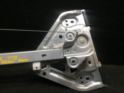 2007 Cadillac CTS Rear Passenger Door Window Regulator W/ Motor OEM