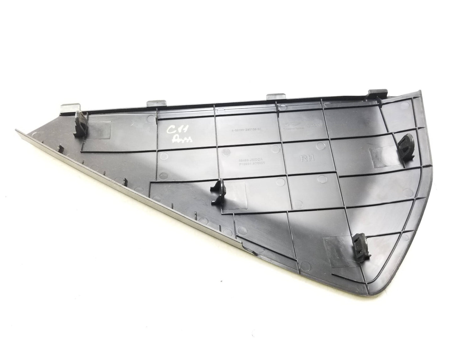 2008 - 2015 Nissan Rogue Dash End Cap Cover Trim Left & Right OEM