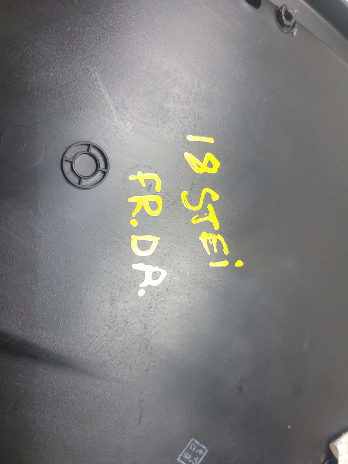 2017 Alfa Romeo Stelvio Front Seat Back Rear cover trim pair OEM