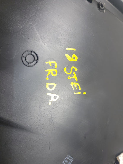 2017 Alfa Romeo Stelvio Front Seat Back Rear cover trim pair OEM