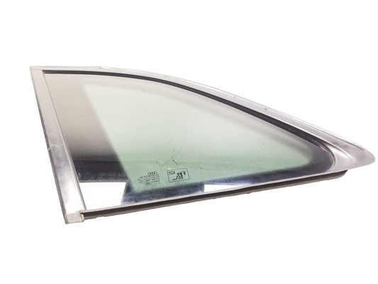 2010 Audi Q5 Door Vent Window Glass Rear Driver Side Left OEM
