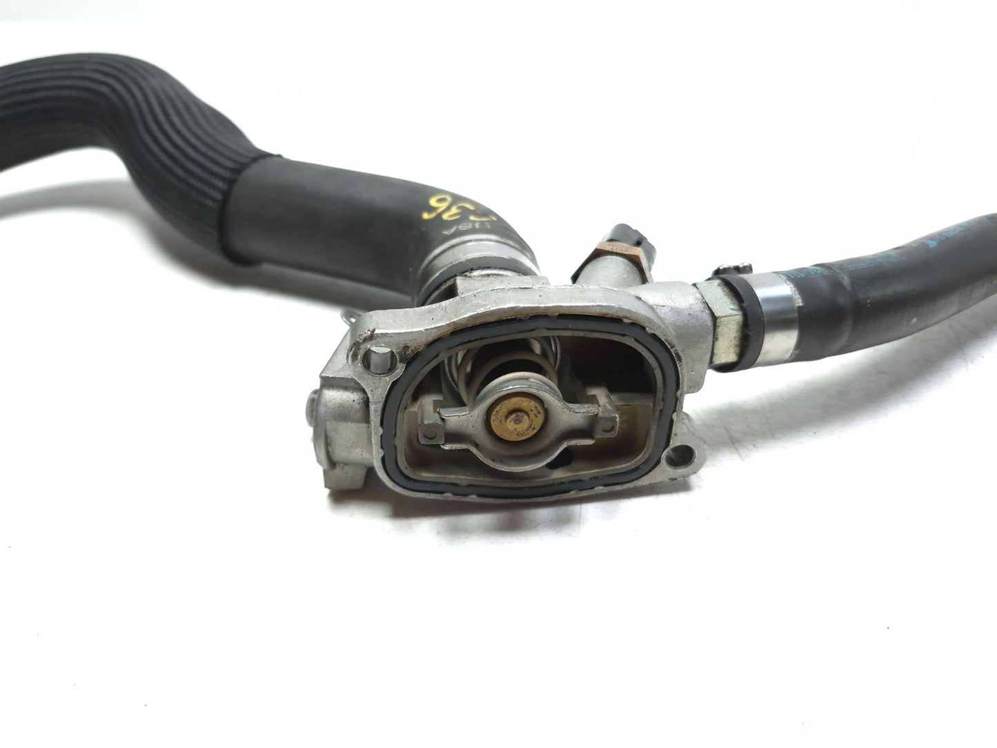 2014 Fiat 500l Engine Coolant Thermostat W/ Hose Pipe OEM