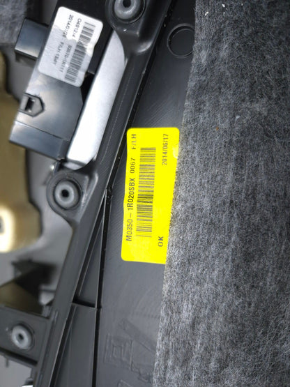 2014 Hyundai Accent Front Left Door Panel Trim OEM