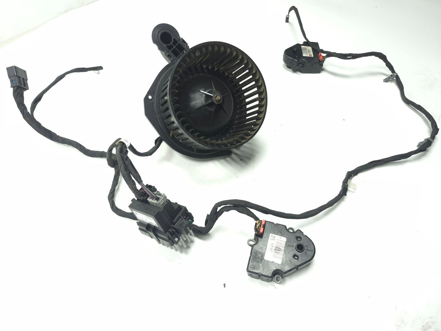 2013 Cadillac Escalade Rear AC Heater Blower Motor & Flap Motor Actuators OEM