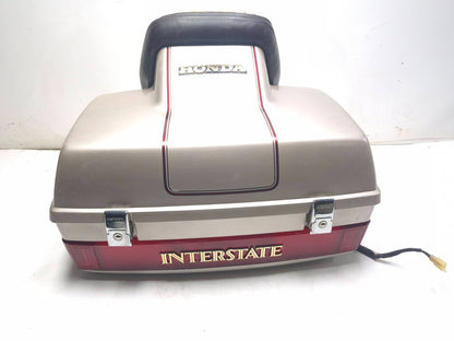 1987 Honda Goldwing 1200i Rear Trunk Storage Box & Seat Back Assy OEM