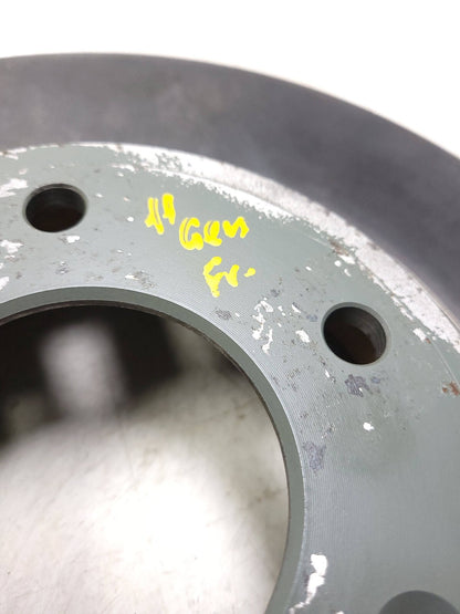 2011 Hyundai Genesis Coupe Front Brake Disc Rotors Pair
