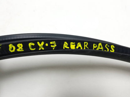 2009 Mazda Cx-7 Rear Passenger Door Weatherstrip Seal 2pcs OEM