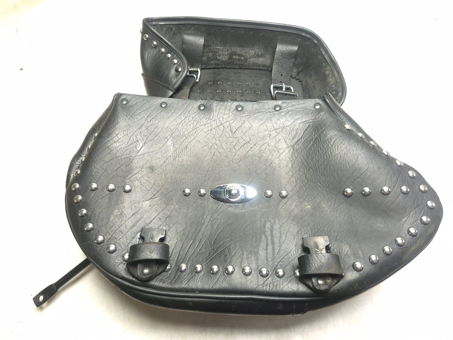 2004 Harley-davidson Softail Flstc Left Saddlebag Leather OEM