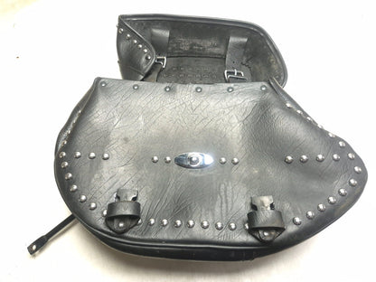 2004 Harley-davidson Softail Flstc Left Saddlebag Leather OEM