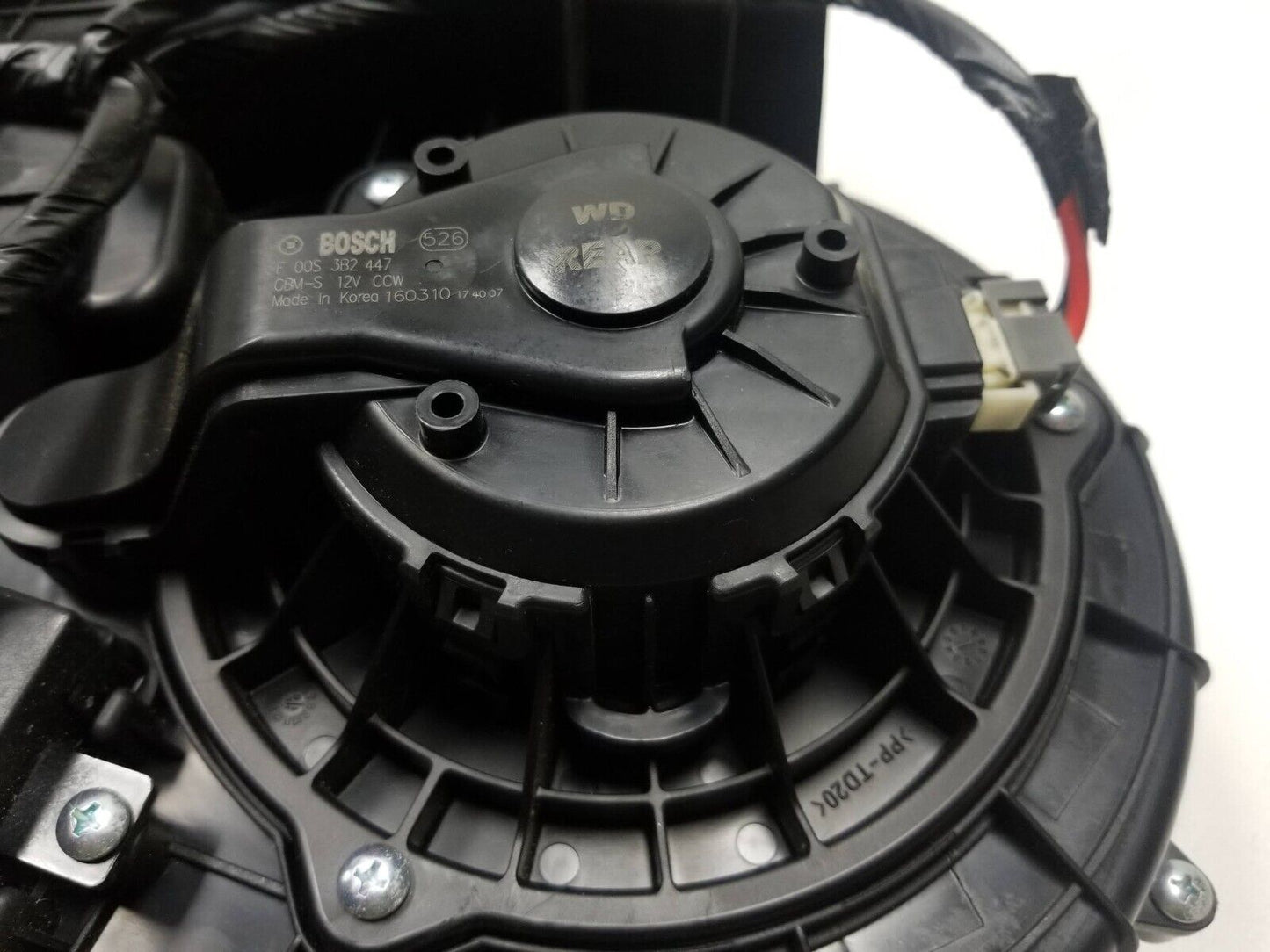 16 - 22 Dodge Durango Rear Blower Motor Heater Housing Box OEM