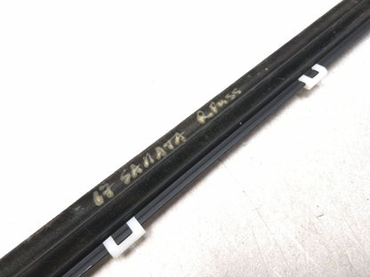2017 Hyundai Sonata Rear Door Window Belt Molding Passenger Side Right OEM