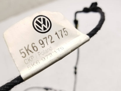 2010 - 2014 VW Golf GTI Rear Trunk Hatch Window Glass Wiring Harness OEM